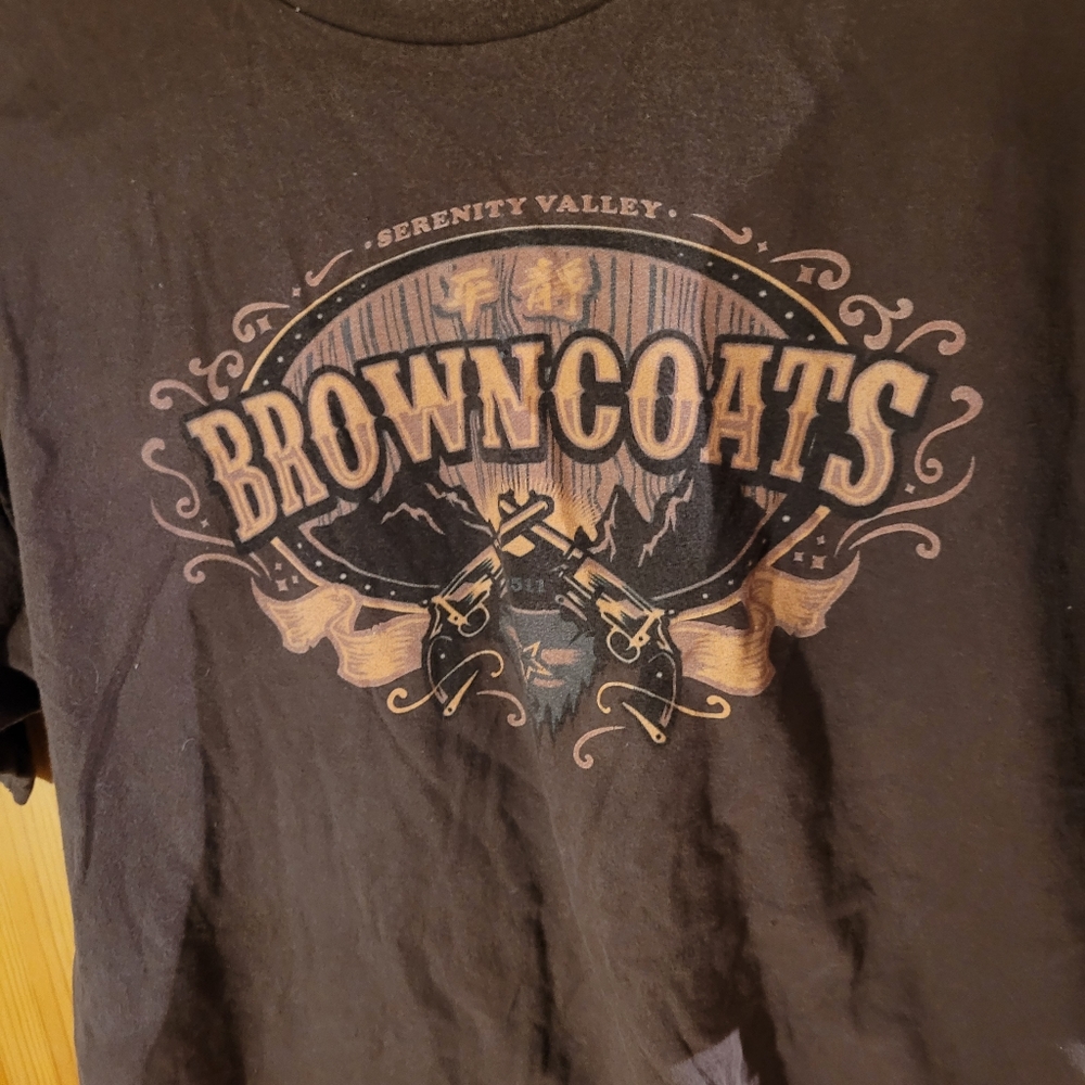 Firefly Browncoats Fan Design Tshirt